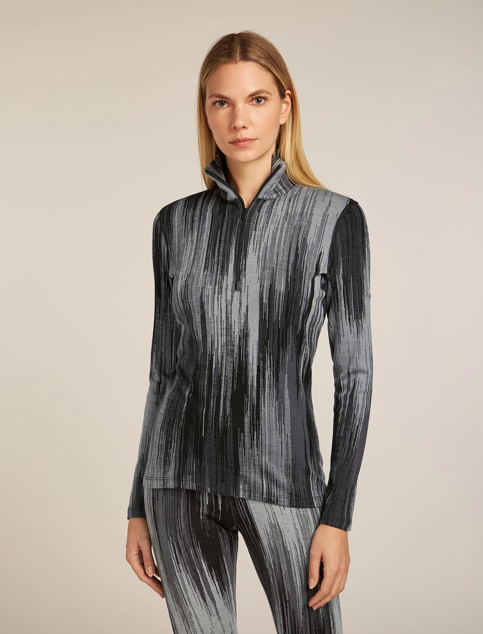 Women's Merino 260 Tech Vertex Long Sleeve Half Zip Thermal Top Peak